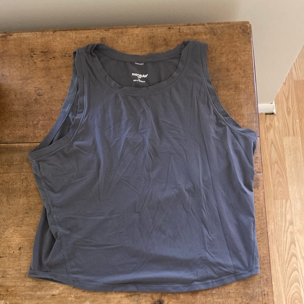Manduka activewear tank women size Large